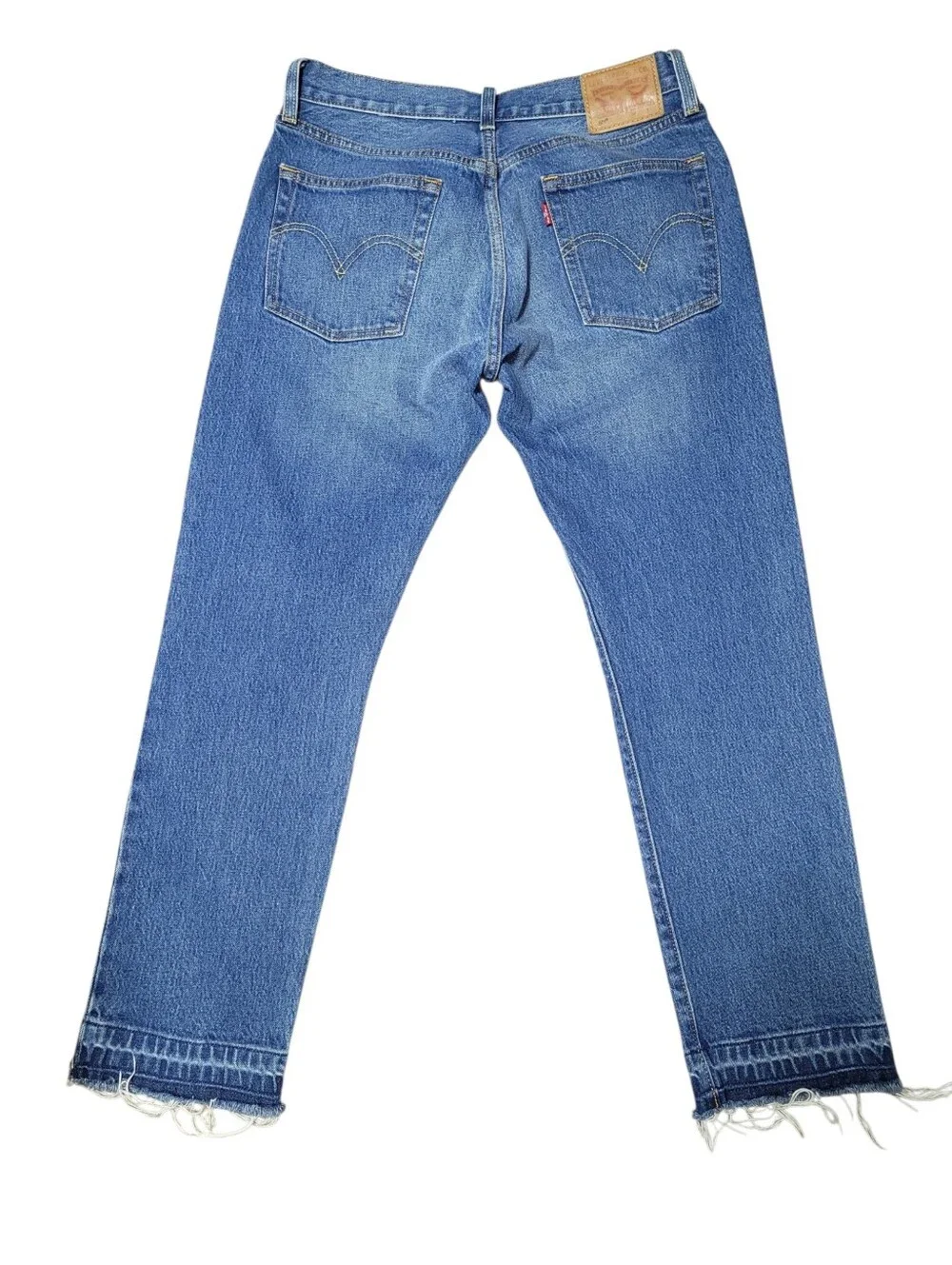 Levi's TURNED ON ME Wedgie Straight Crop Jeans